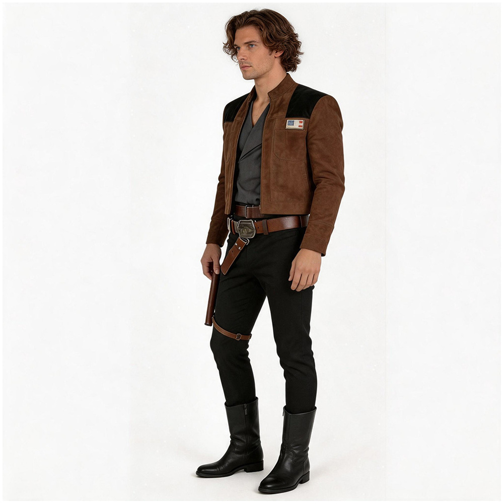 Han Solo Cosplay Costume Adult - Belted Shirt Dress ulasan dan harga