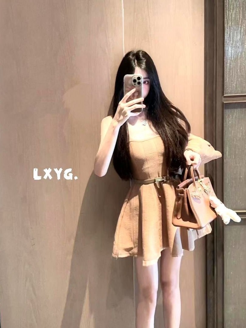  Autumn Winter Knitted Wrap Dr - Belted Shirt Dress ulasan dan harga