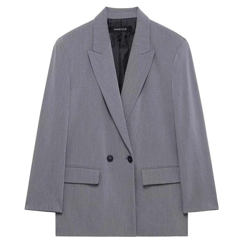 HXAO Blazers For Women Black G - Blazer Women Oversized ulasan dan harga