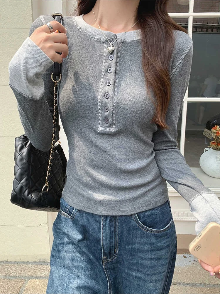 Y2K Patchwork T-Shirt 2025, Co - Women'S Fashion For 2025 ulasan dan harga