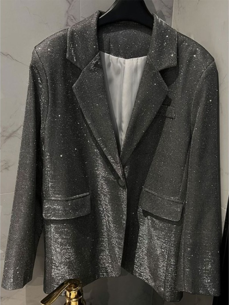 Korean Oversized Jackets 2025  - Blazer Women Oversized ulasan dan harga
