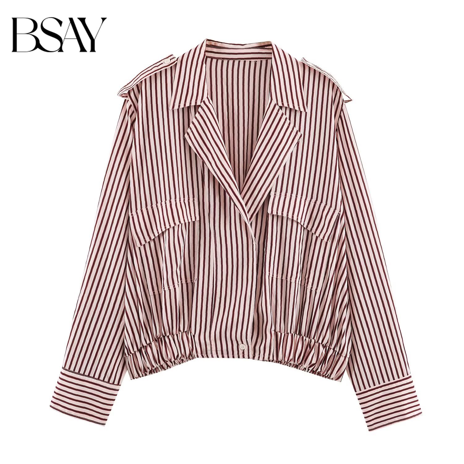 BSAY 2026 Autumn New American  - Women'S Fashion Utility Jacket ulasan dan harga