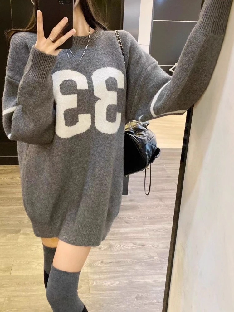 Y2K Vintage Knitted Sweater Wo - Women'S Fashion For 2025 ulasan dan harga