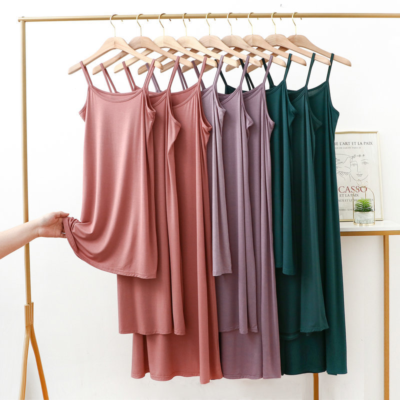 Plus Size Sleeveless Modal Sus - Belted Shirt Dress ulasan dan harga