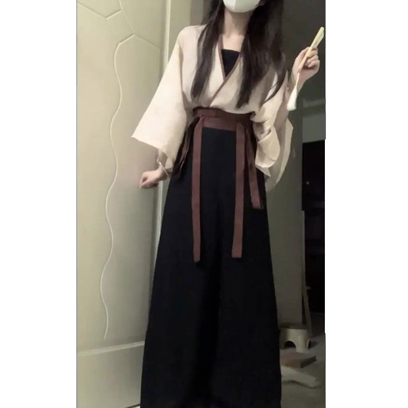 2025 Summer Improved Cotton Li - Women'S Fashion Kimono ulasan dan harga