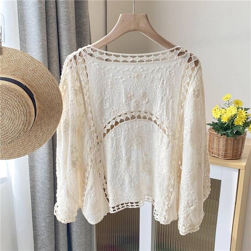 Women Cardigan Kimono Sleeve O - Women'S Fashion Kimono ulasan dan harga