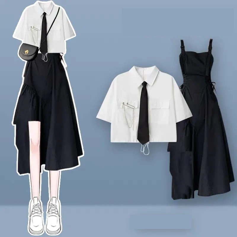 2026 Women's Summer New In Fas - Belted Shirt Dress ulasan dan harga