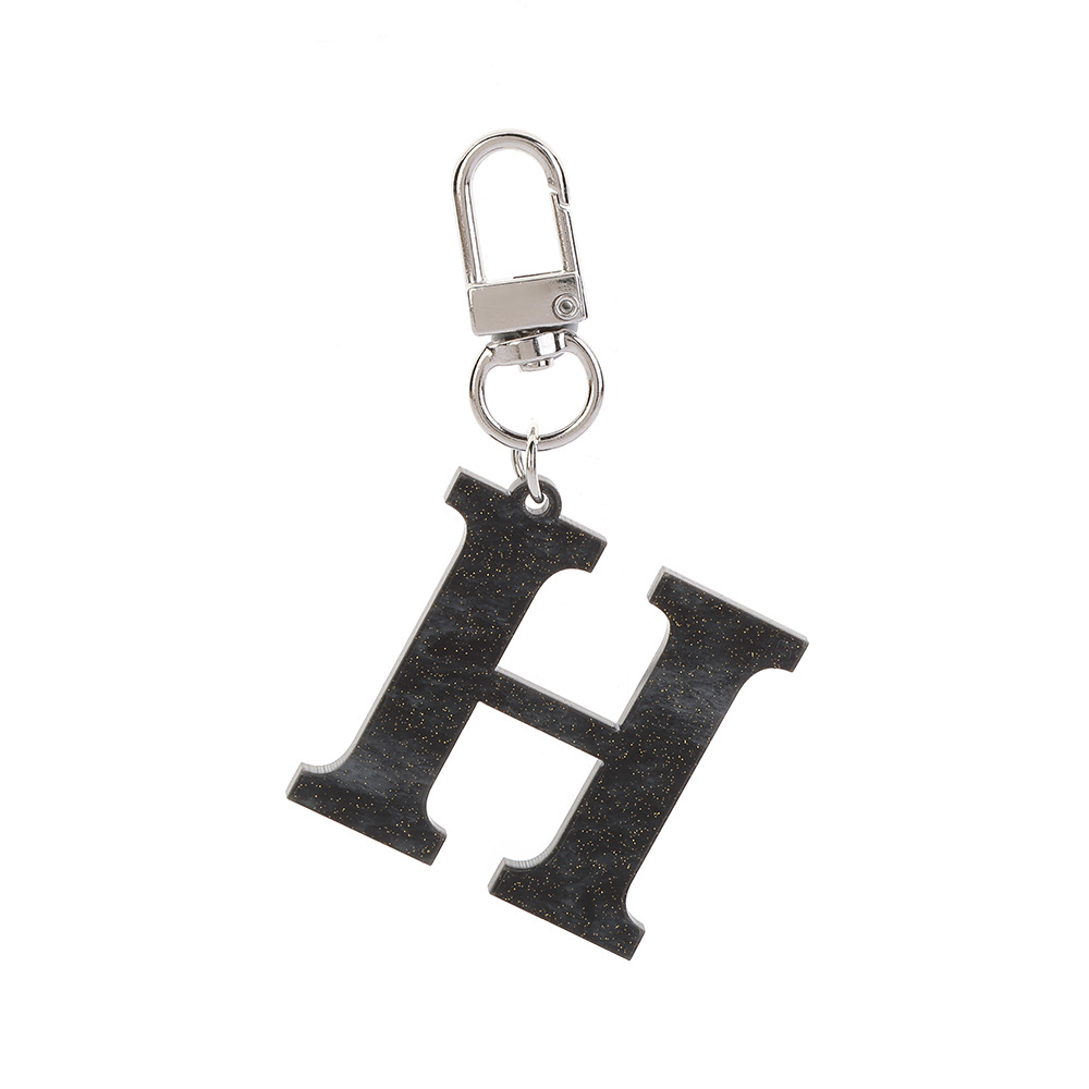 26-Letter Minimalist Keychain  - Women'S Ysl Fashion ulasan dan harga