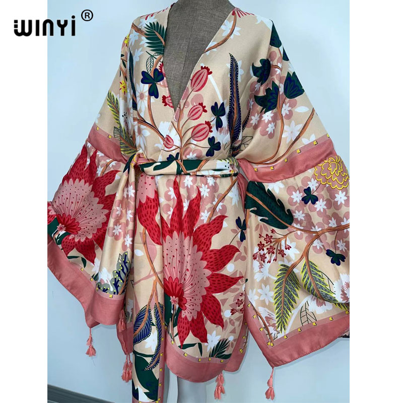 WINYI Autumn dresses for Women - Women'S Fashion Kimono ulasan dan harga
