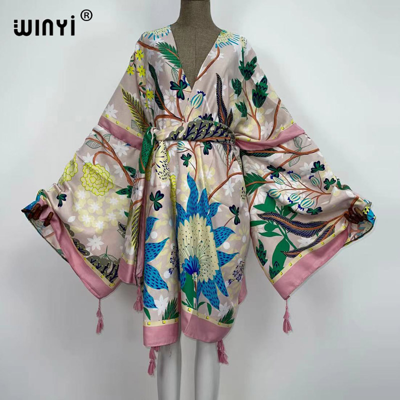 WINYI Autumn dresses for Women - Women'S Fashion Kimono ulasan dan harga