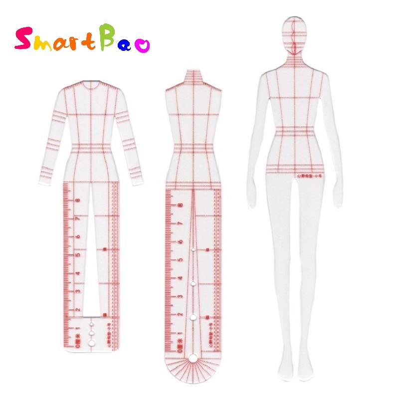 Women Fashion Drawing Ruler Fi - Women Fashion Figure Template ulasan dan harga