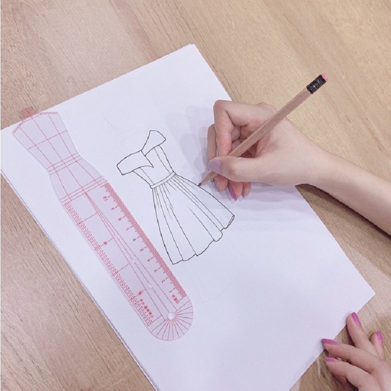 Women Fashion Drawing Ruler Fi - Women Fashion Figure Template ulasan dan harga