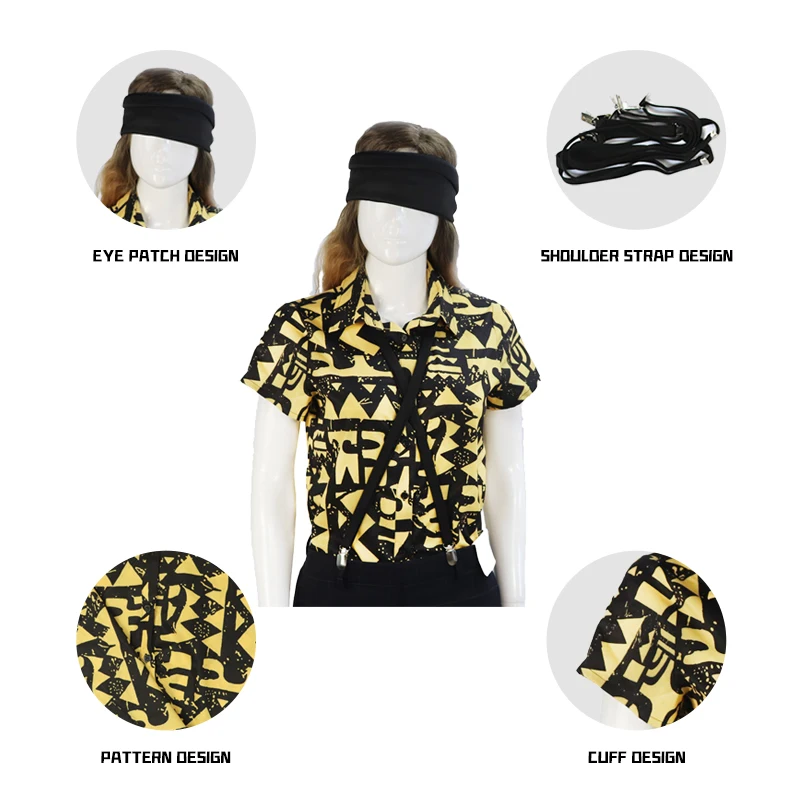 Eleven Yellow Shirt Belts Cosp - Belted Shirt Dress ulasan dan harga