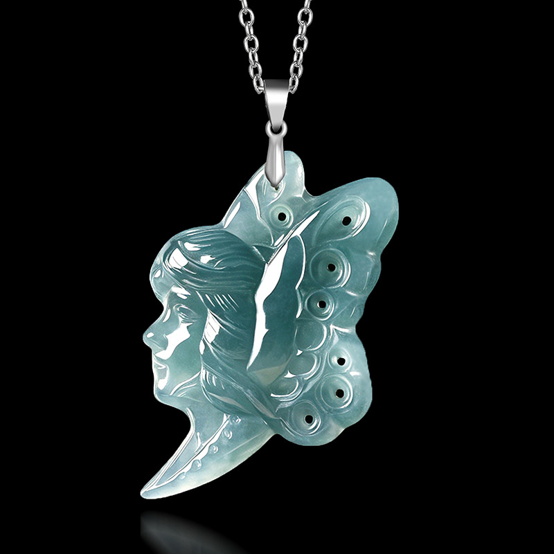 S925 Silver Natural Blue Water - Women'S Fashion ulasan dan harga