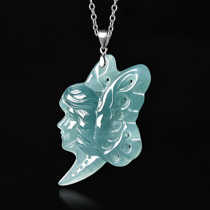 S925 Silver Natural Blue Water - Women'S Fashion ulasan dan harga
