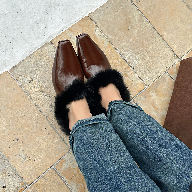Winter Plush Designer Warm Fla - Women Fashion Designer ulasan dan harga