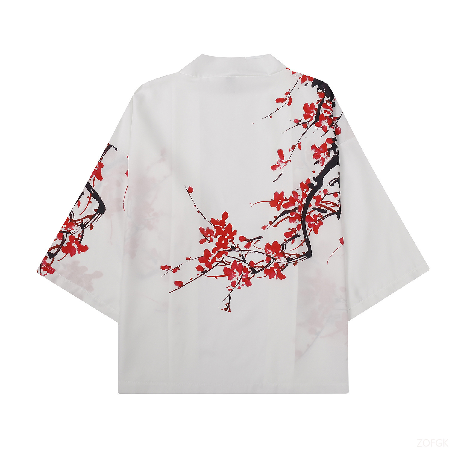 Summer Women Flower Print Kimo - Women'S Fashion Kimono ulasan dan harga