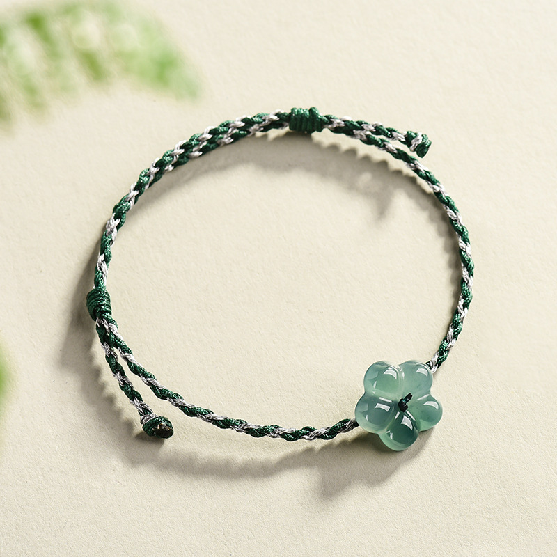 Burmese Jadeite Flower Bracele - Women'S Fashion ulasan dan harga