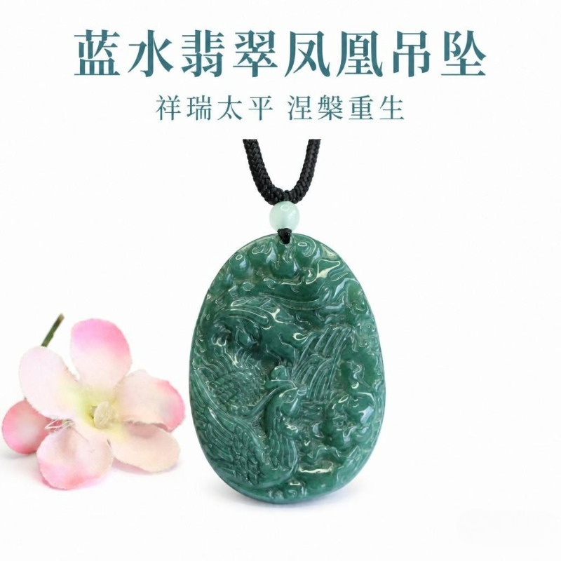 Real Natural Emerald Jade Blue - Women'S Fashion ulasan dan harga