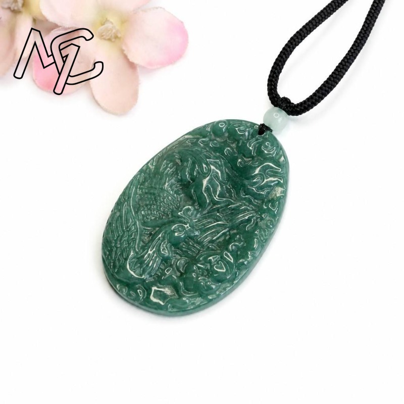 Real Natural Emerald Jade Blue - Women'S Fashion ulasan dan harga