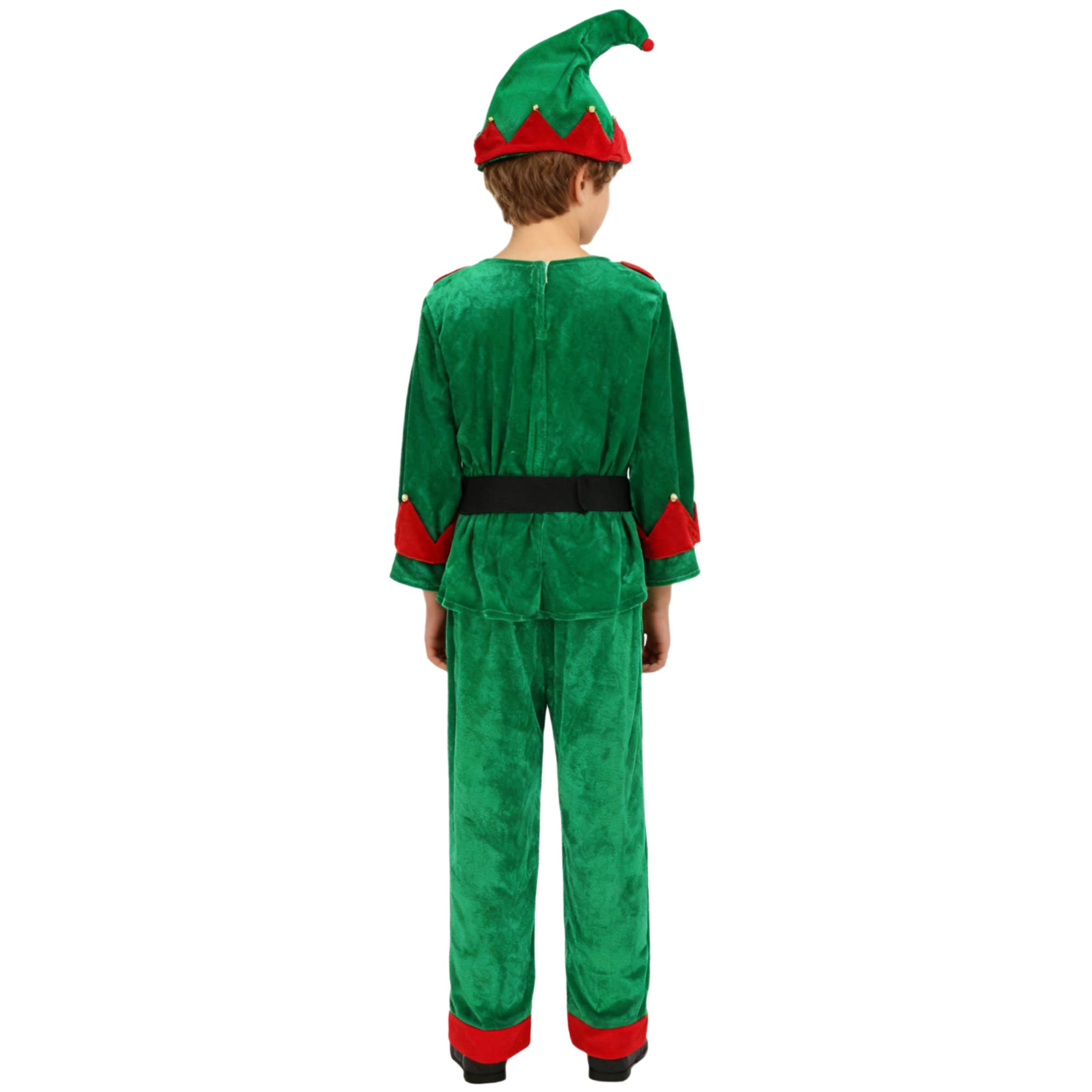Boys Christmas Elf Costume Xma - Belted Shirt Dress ulasan dan harga