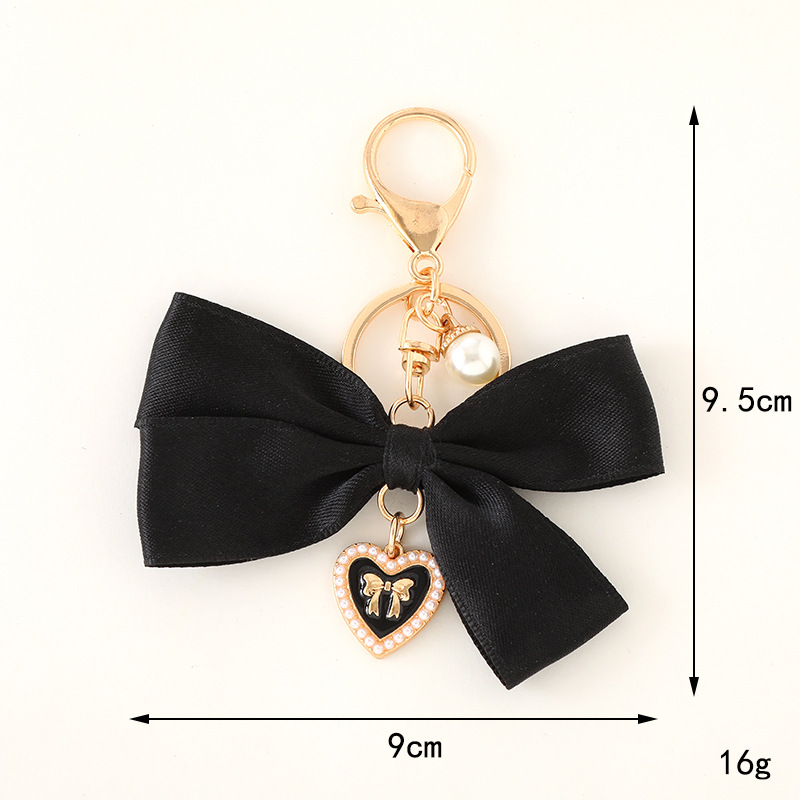 Fabric Ribbon Bow Pendant Styl - Women'S Ysl Fashion ulasan dan harga