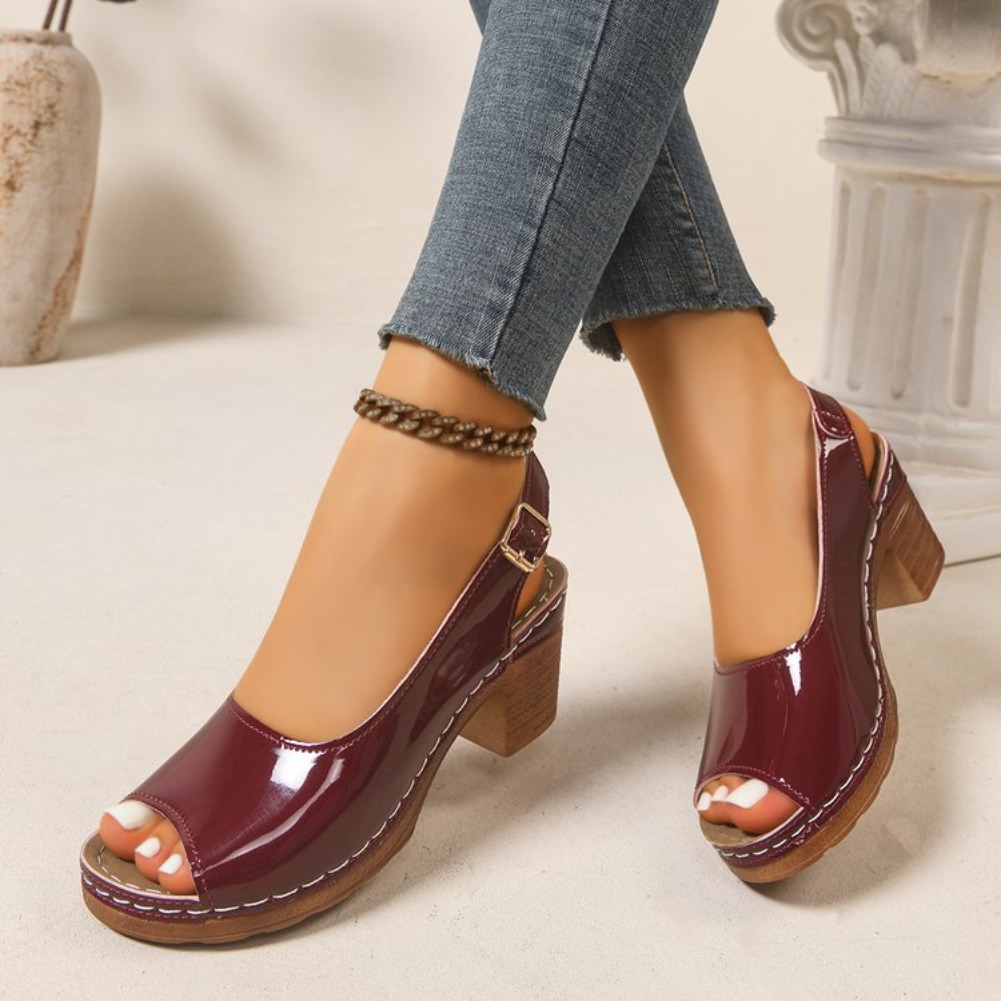 2026 New Women Heel Sandals El - Women Fashion Trend 2026 ulasan dan harga