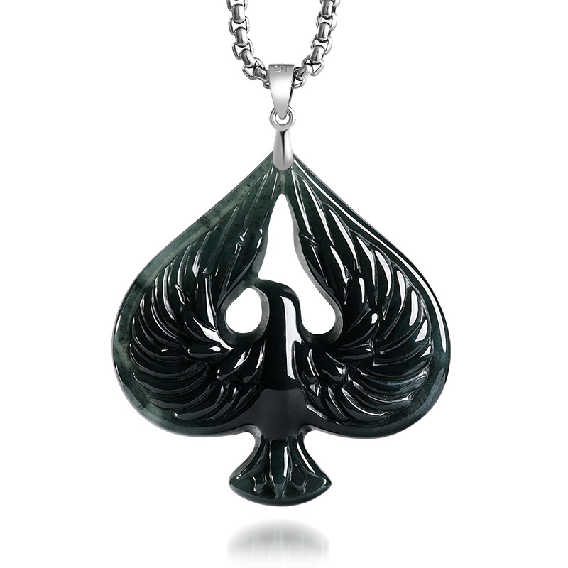 S925 Silver Natural Jade Black - Women'S Fashion ulasan dan harga