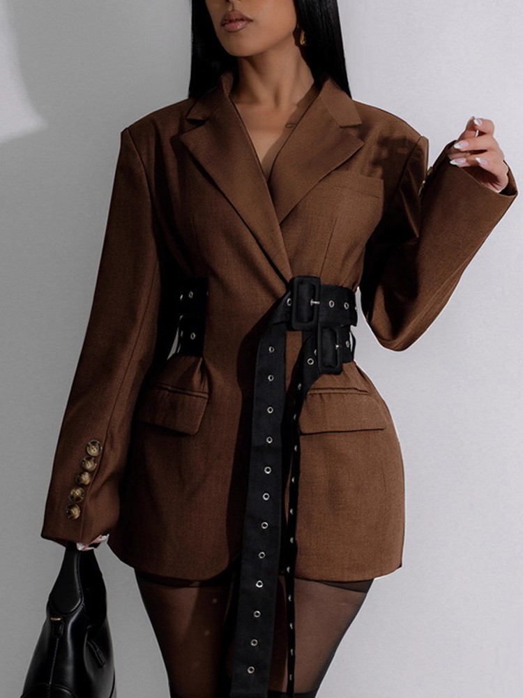 Elegant Blazer Coat For Women  - Blazer Women Oversized ulasan dan harga