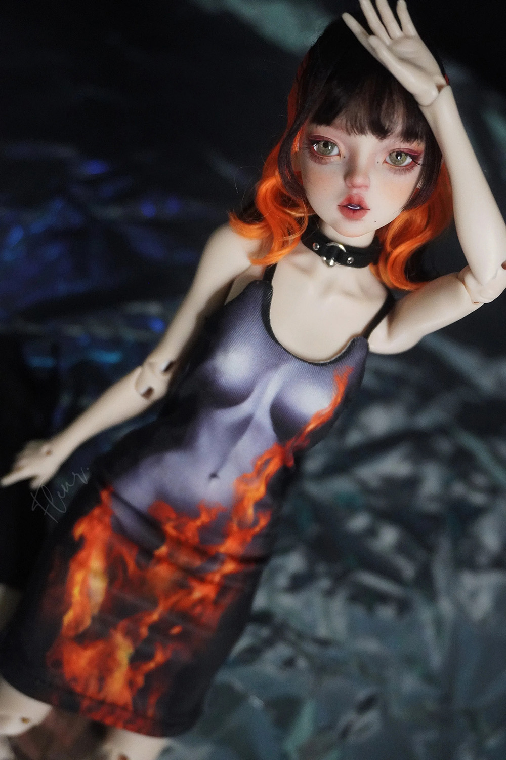 1/6 BJD Dolls Illusionary Art  - Belted Shirt Dress ulasan dan harga