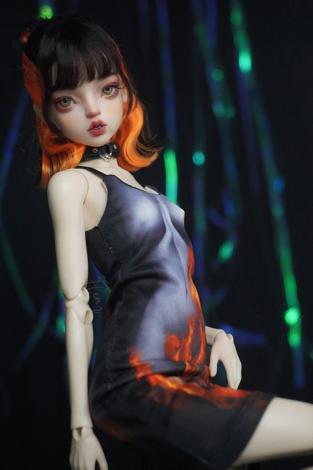 1/6 BJD Dolls Illusionary Art  - Belted Shirt Dress ulasan dan harga