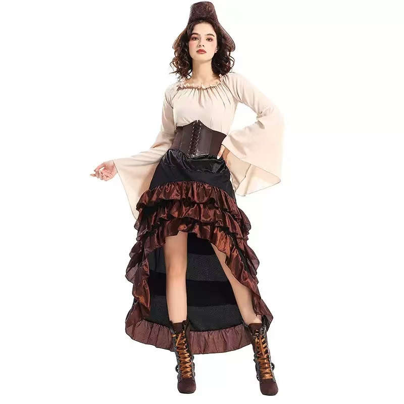 Movie Backrooms Captain Clark  - Belted Shirt Dress ulasan dan harga