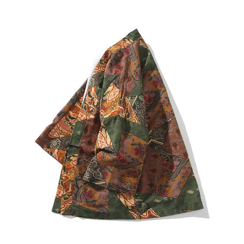 Ethnic Style Print Yukata Men  - Women'S Fashion Kimono ulasan dan harga