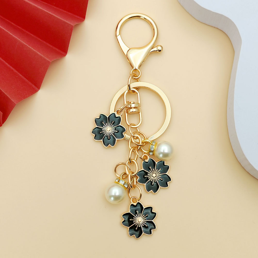 Pearl Keychain Charm Cute Chic - Women'S Ysl Fashion ulasan dan harga