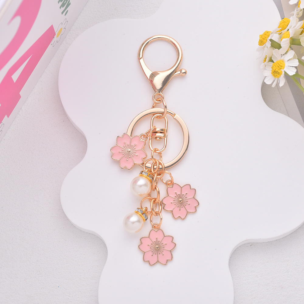 Pearl Keychain Charm Cute Chic - Women'S Ysl Fashion ulasan dan harga